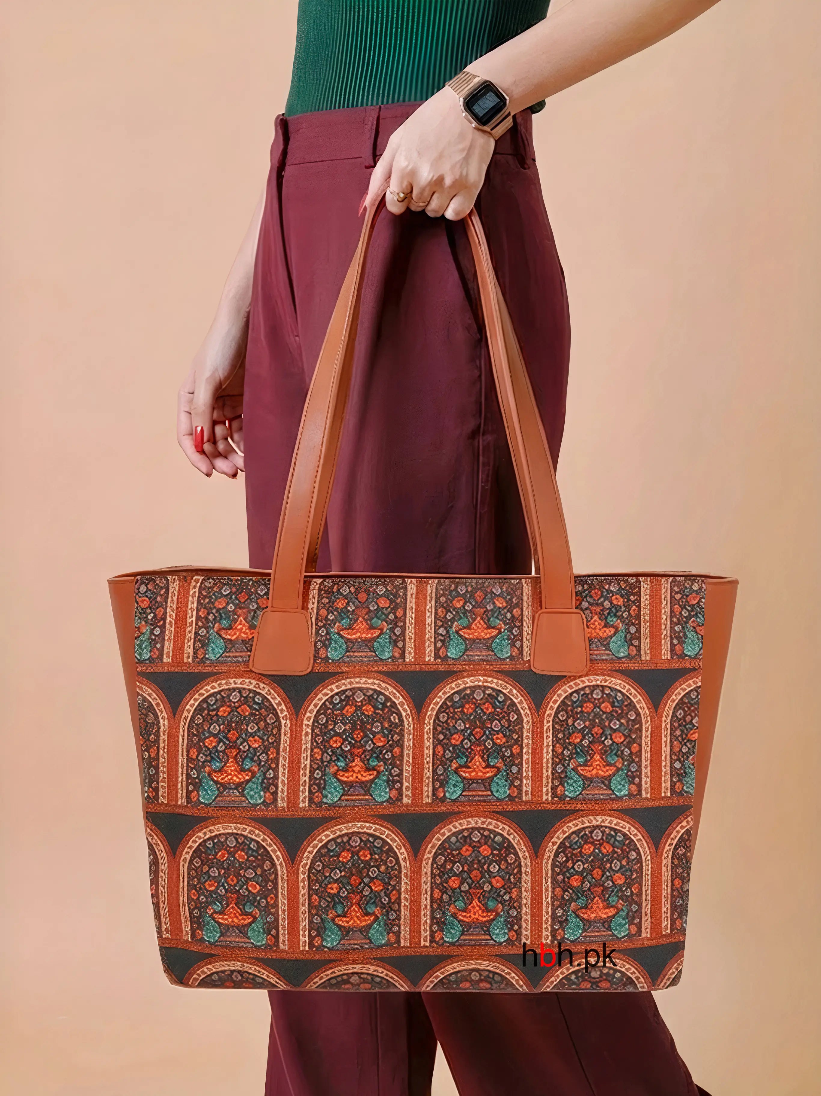 Uni Canvas Tote - Persian Brown - HBH