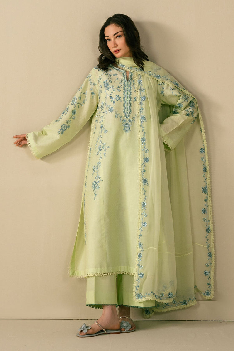 ZeeVa 3 Piece Stitched - Tawakal Closet