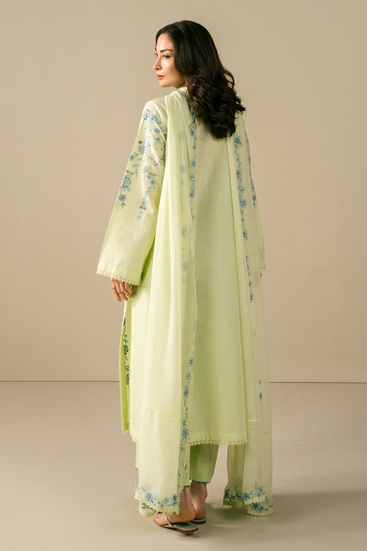 ZeeVa 3 Piece Stitched - Tawakal Closet