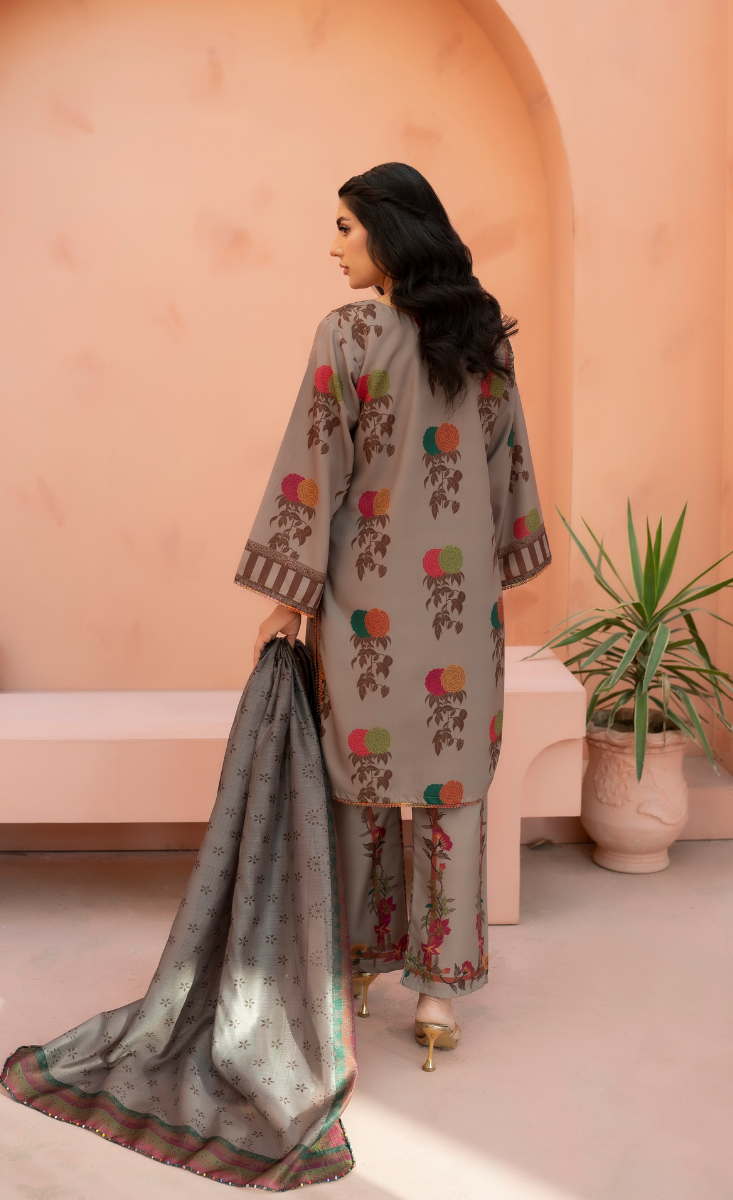 Gulrukh - Stitched 3 Pcs - Kala Jora