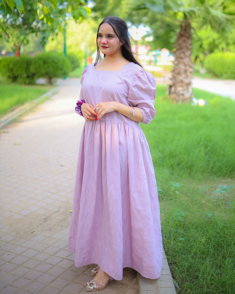 Seer Sucker Cotton Women Dress Elegant & Comfortable - Urban Cut