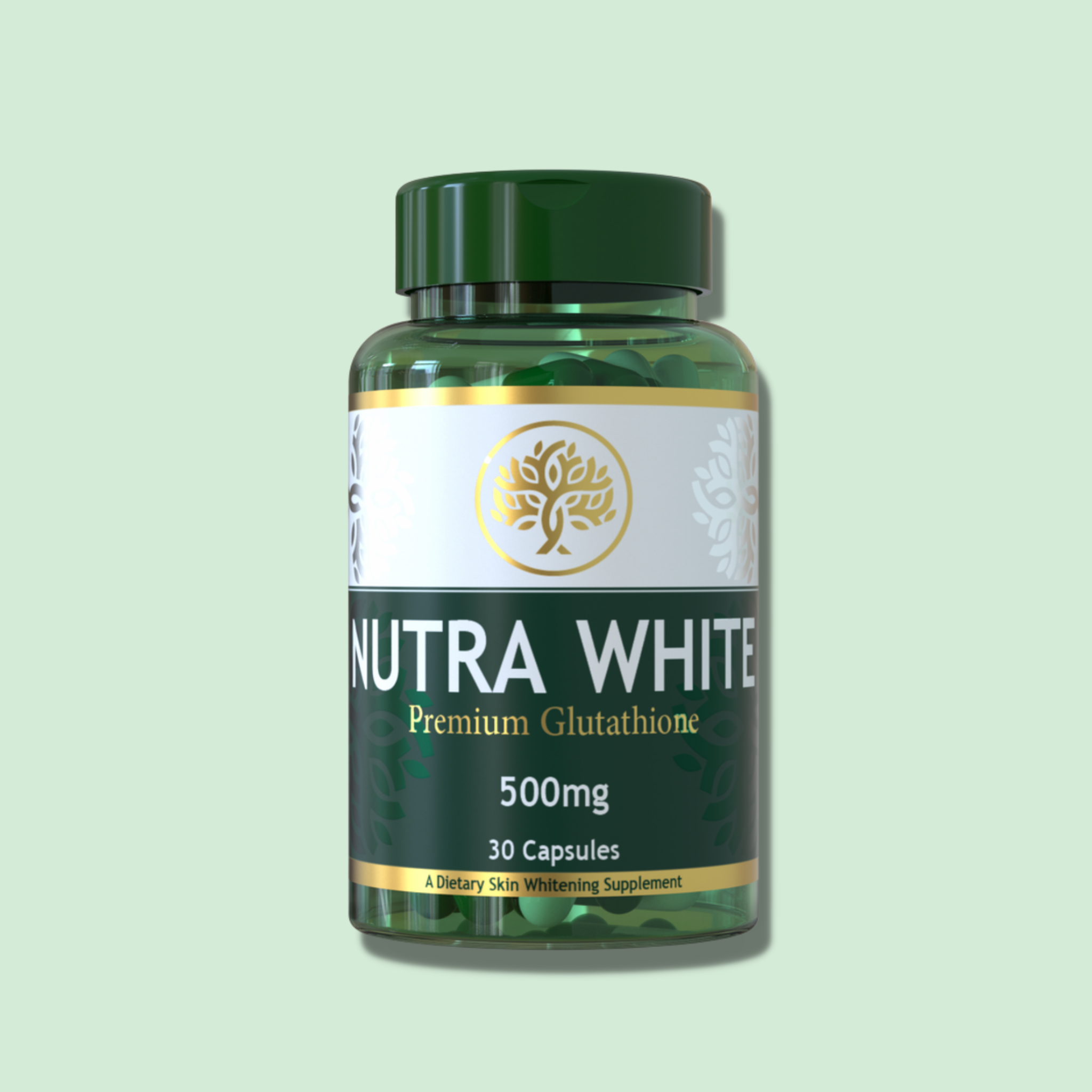 Nutrawhite Glutathione Whitening Capsules - 30 Capsules (15 Day Dose) - Nutrexlabs.com