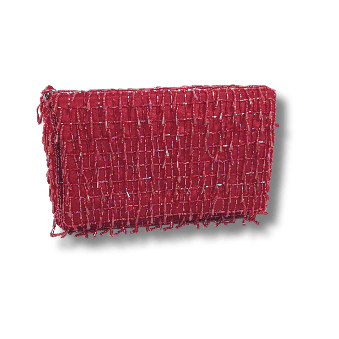 Luxe Gold Beaded Bag - Lilaycs