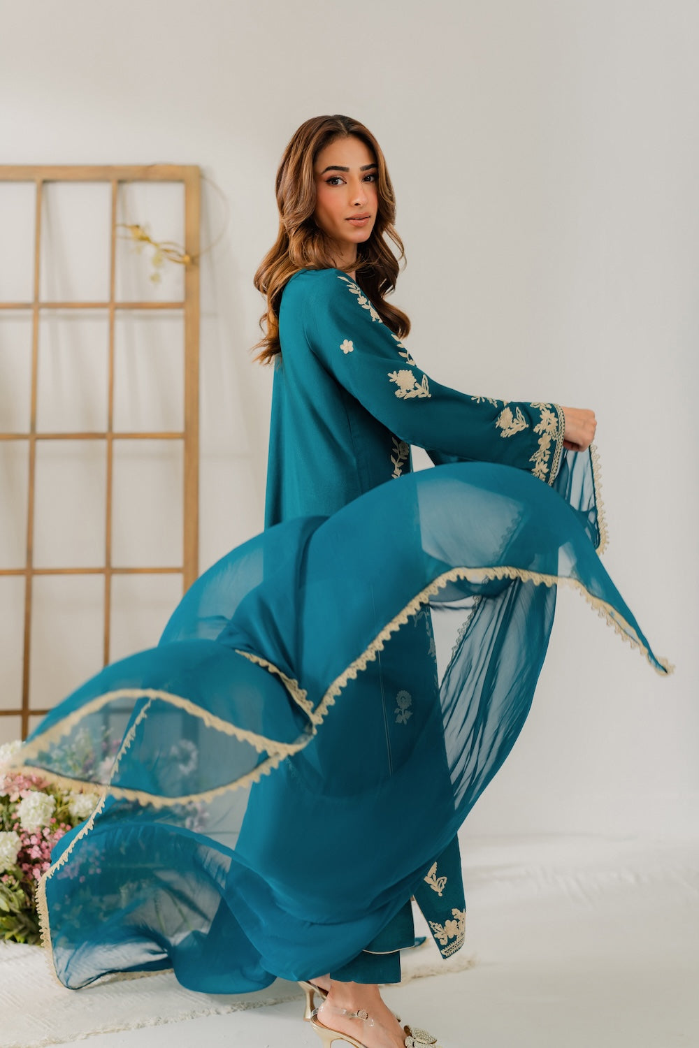 Kaavya Emb 3pcs - Tawakal Closet