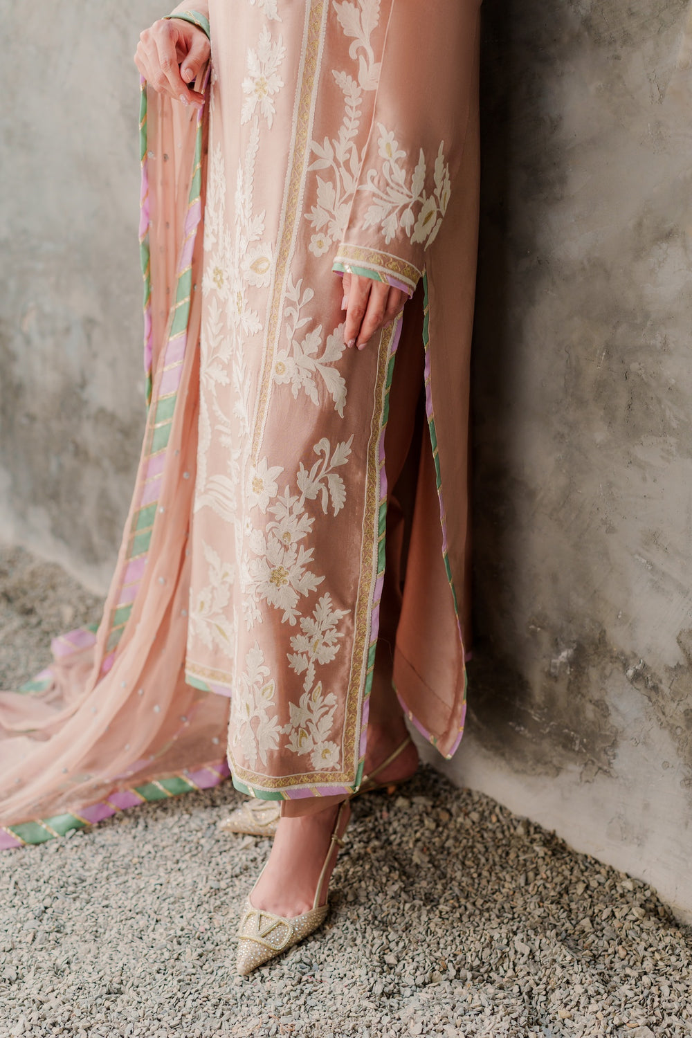 Zareen 3pcs Stitched - Tawakal Closet