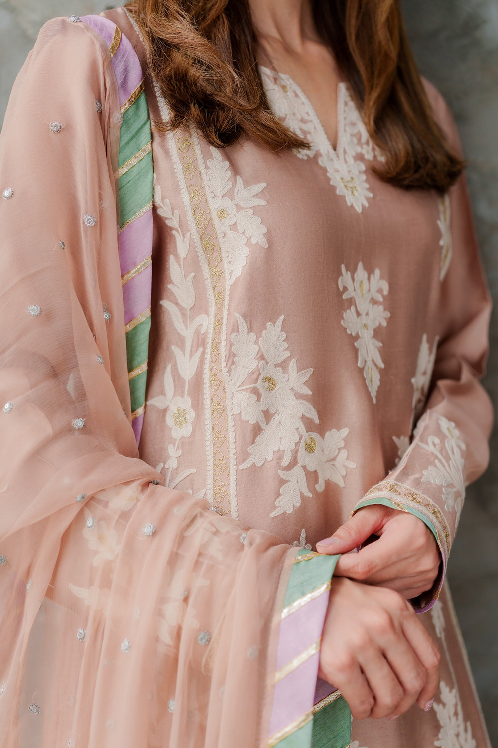 Zareen 3pcs Stitched - Tawakal Closet