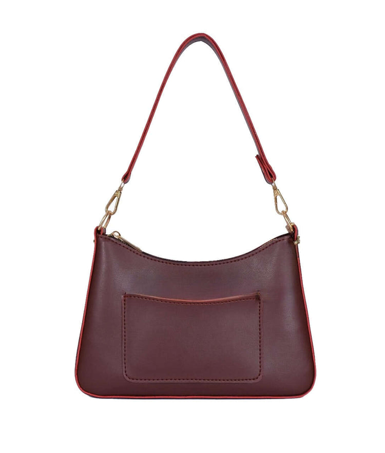Decide Maroon Shoulder bag - Bag X