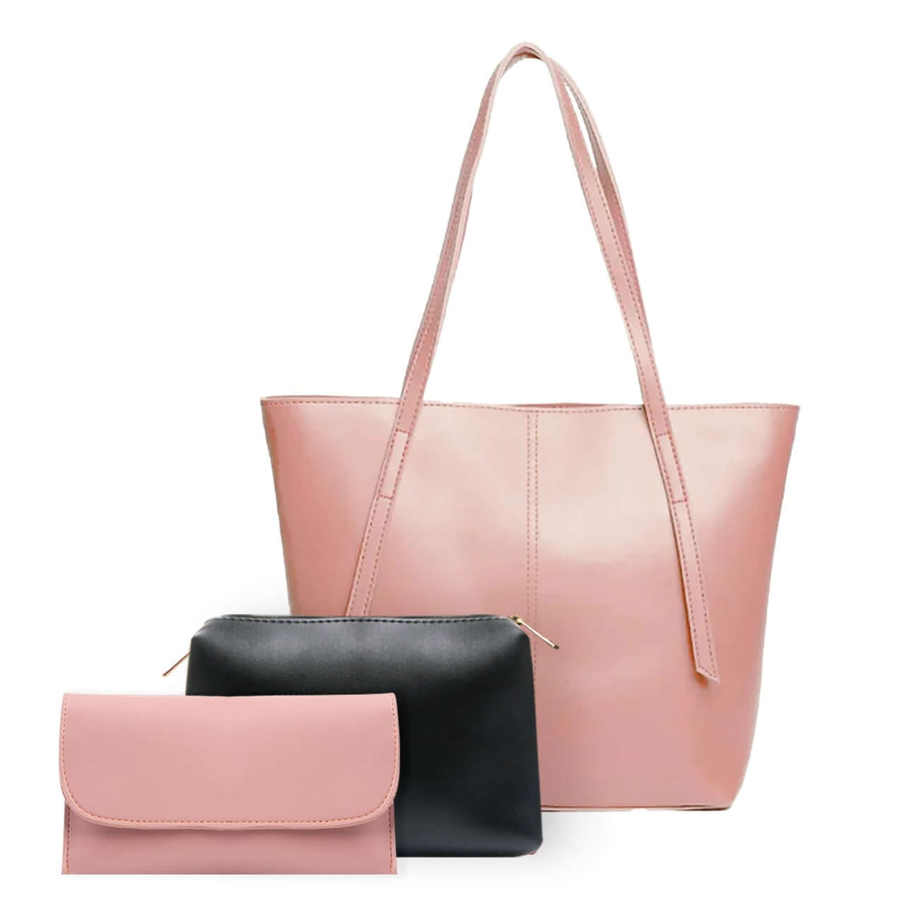 Nova 3 Pcs Pink Wallet - Bag X