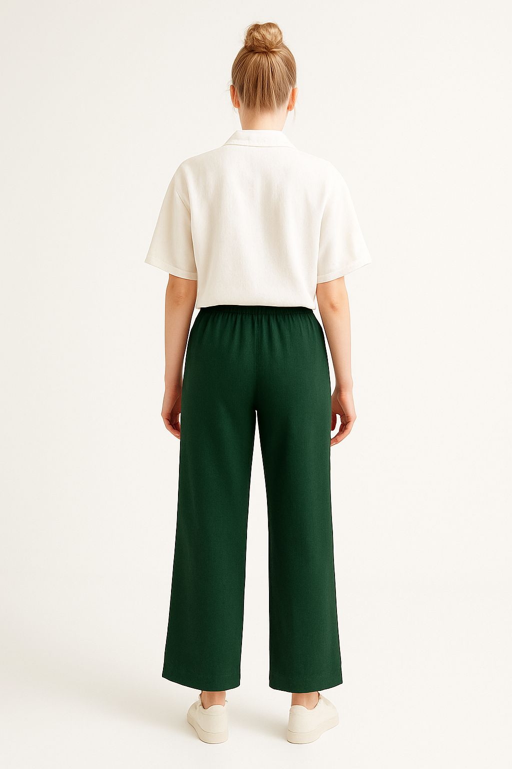 Women’s Relaxed Fit Drawstring Trousers - Meemseen Independent