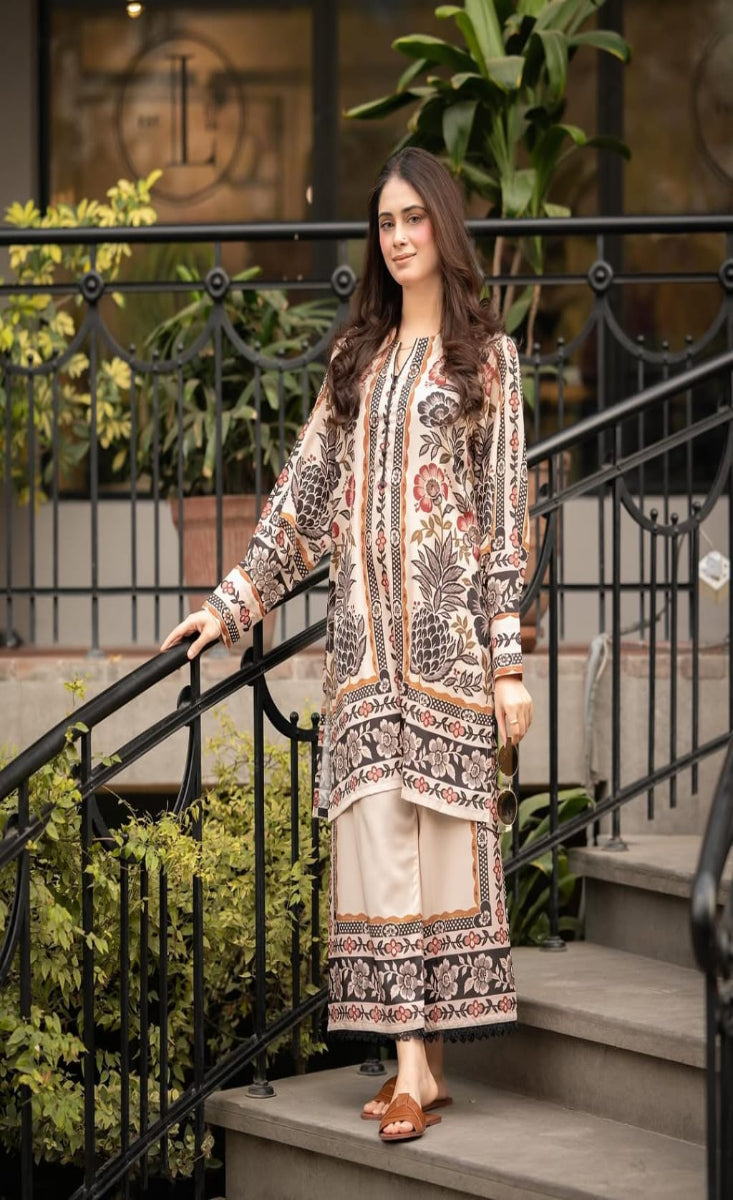 Eman - Stitched 2 Pcs - Kala Jora