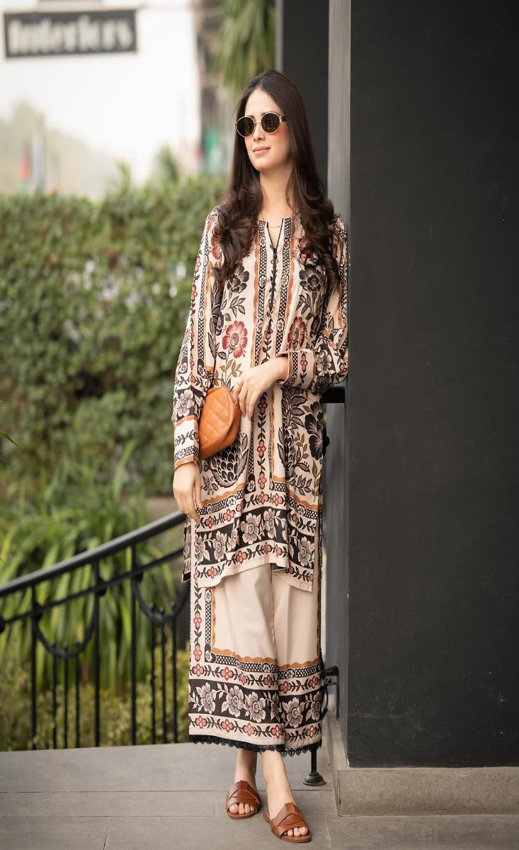 Eman - Stitched 2 Pcs - Kala Jora
