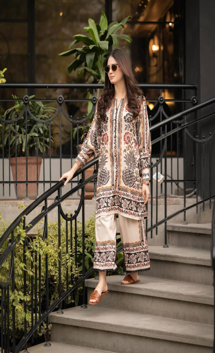 Eman - Stitched 2 Pcs - Kala Jora