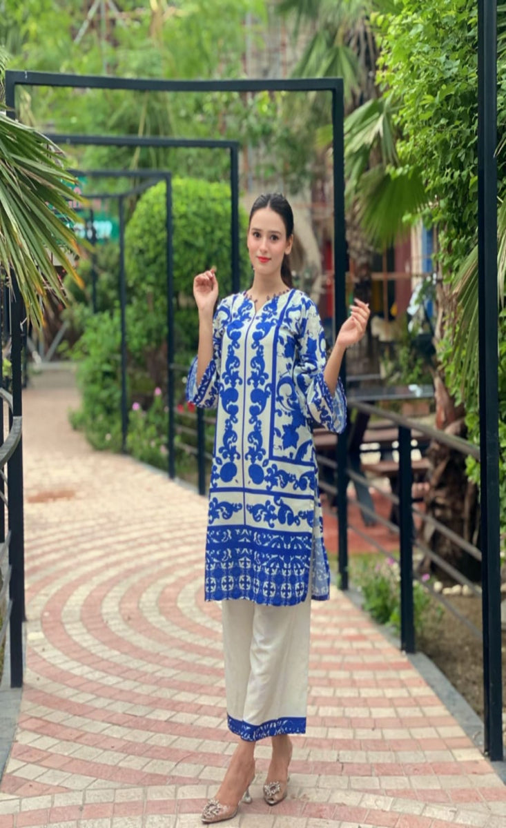 Noor-e-Gul - Stitched 2 Pcs - Kala Jora