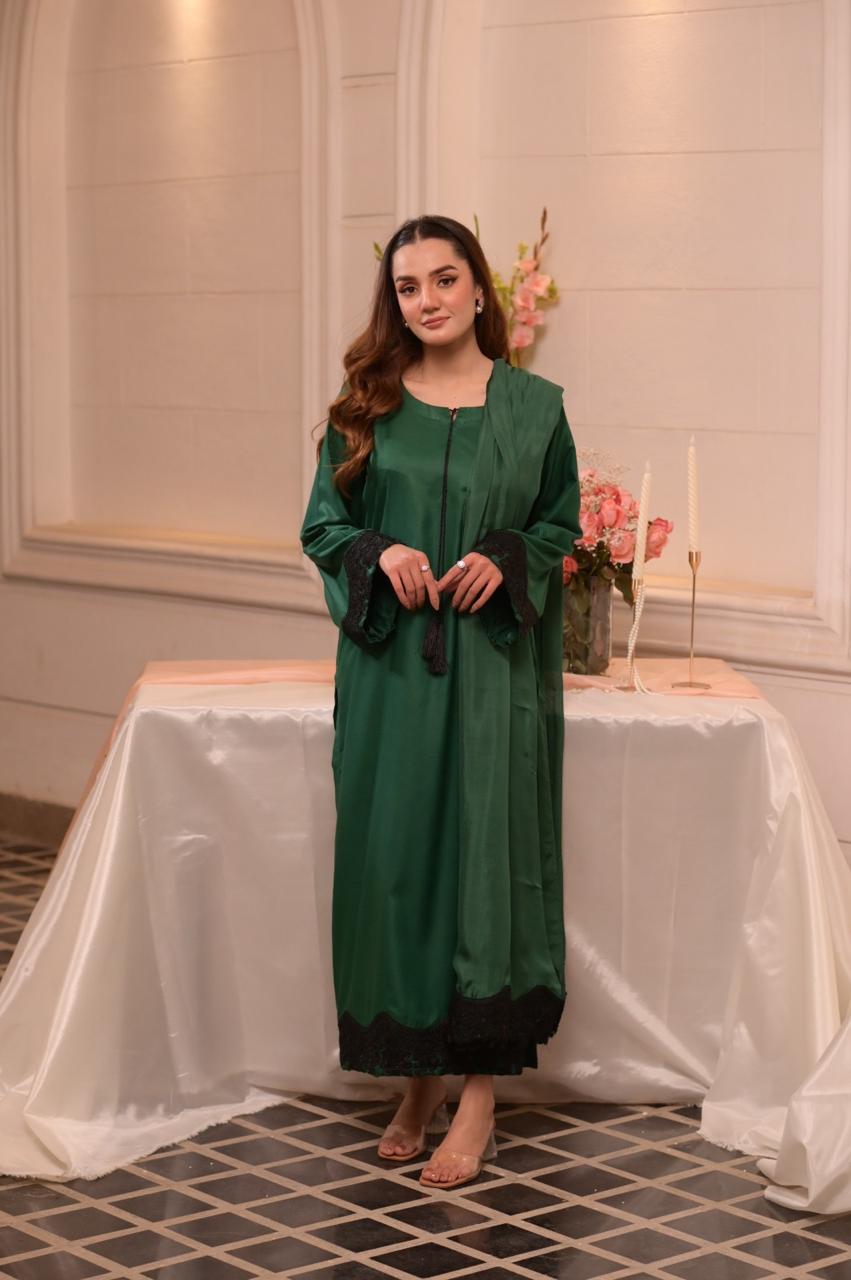 3-Piece Lawn Cotton | Stitched - Aira by Ayesha Ghaffar