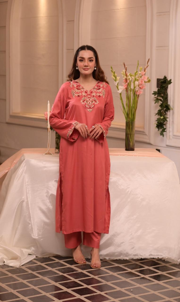 2-Piece Lawn Cotton | Stitched - Aira by Ayesha Ghaffar