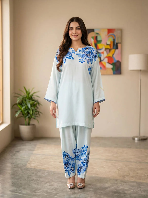 Breeze – Cotton Lawn Set - Manash