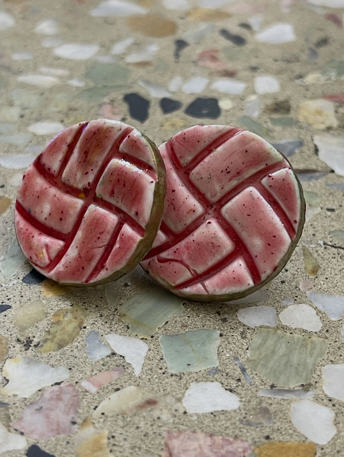 Summer Coolers- Round Studs - Clay Boutique