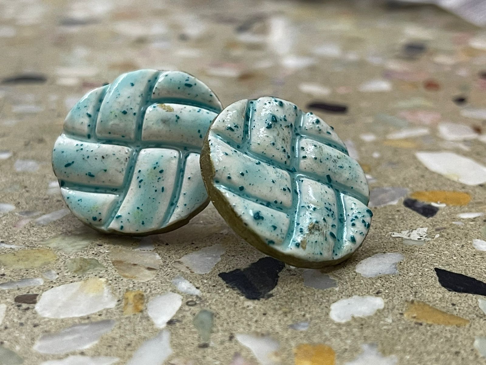 Summer Coolers- Round Studs - Clay Boutique