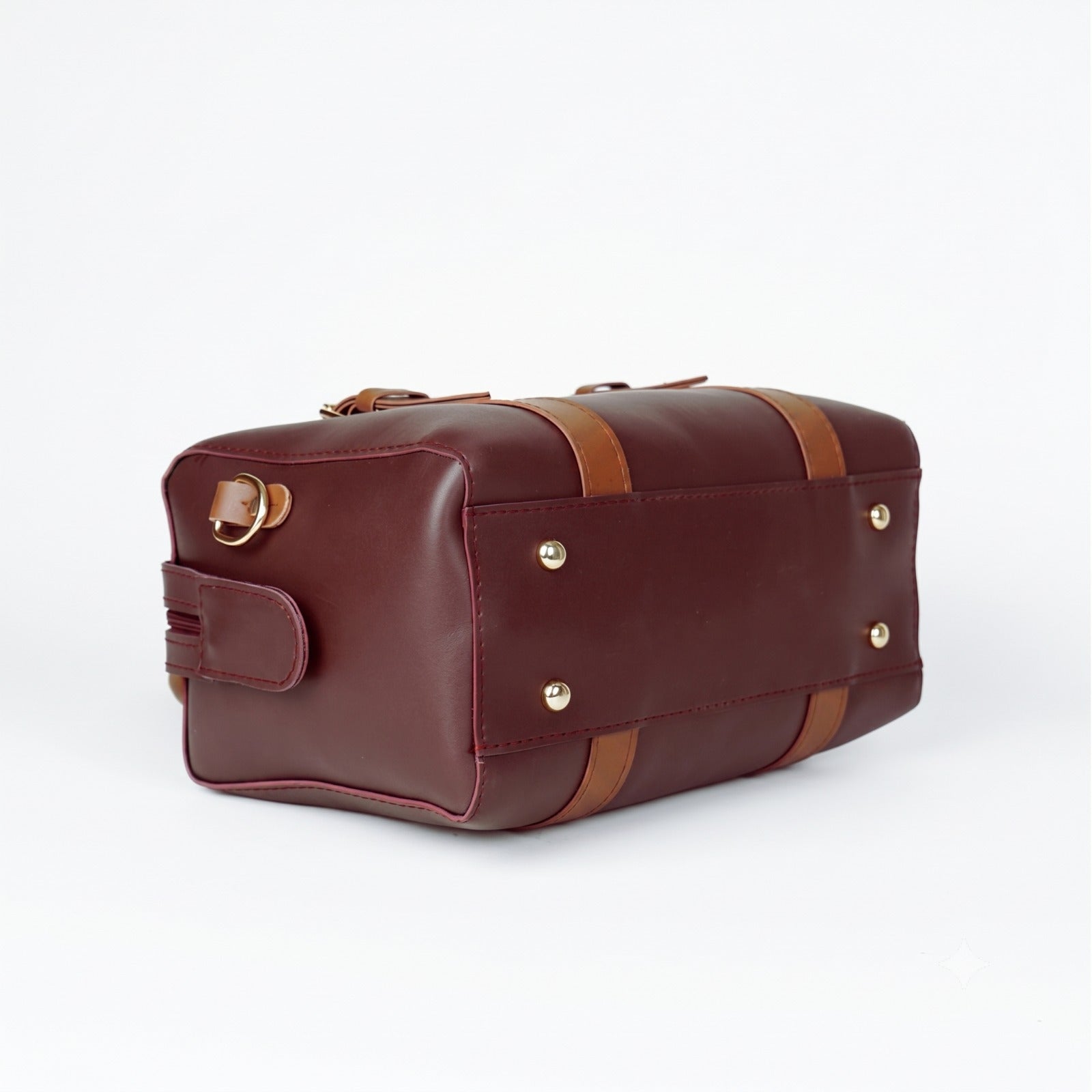 Twin Maroon Shoulder bag - Bag X