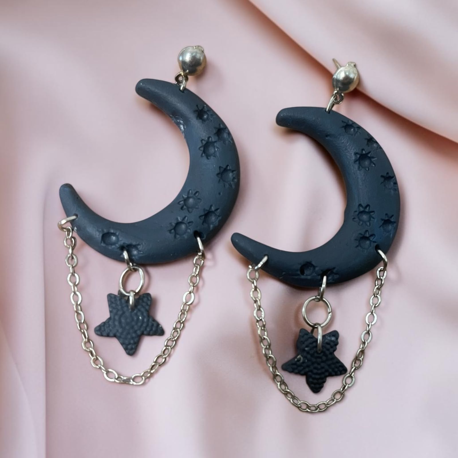 Moonlit Charm Earrings - Clay Boutique