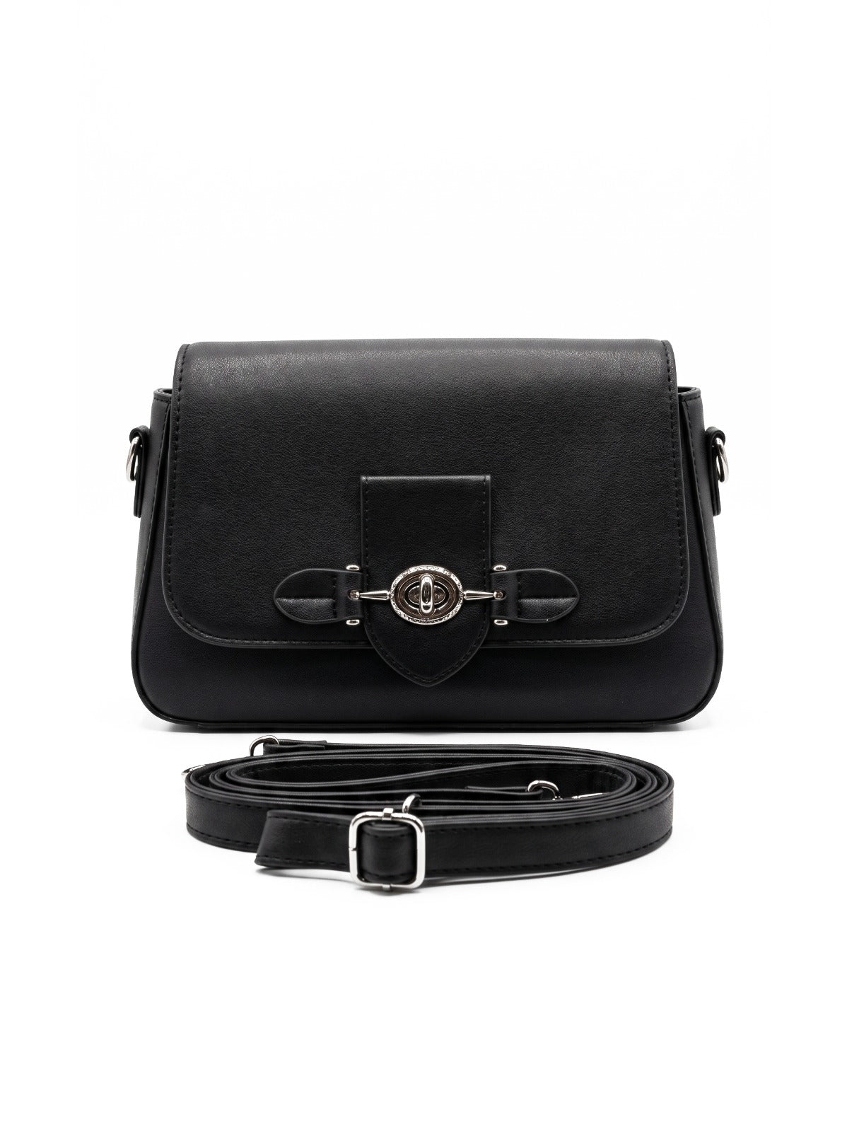 Nyra Black Handbag - Bag X