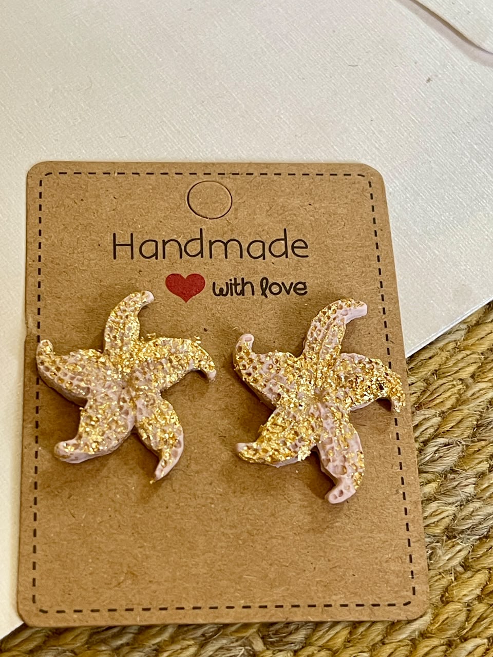 Star Fish Studs - Clay Boutique