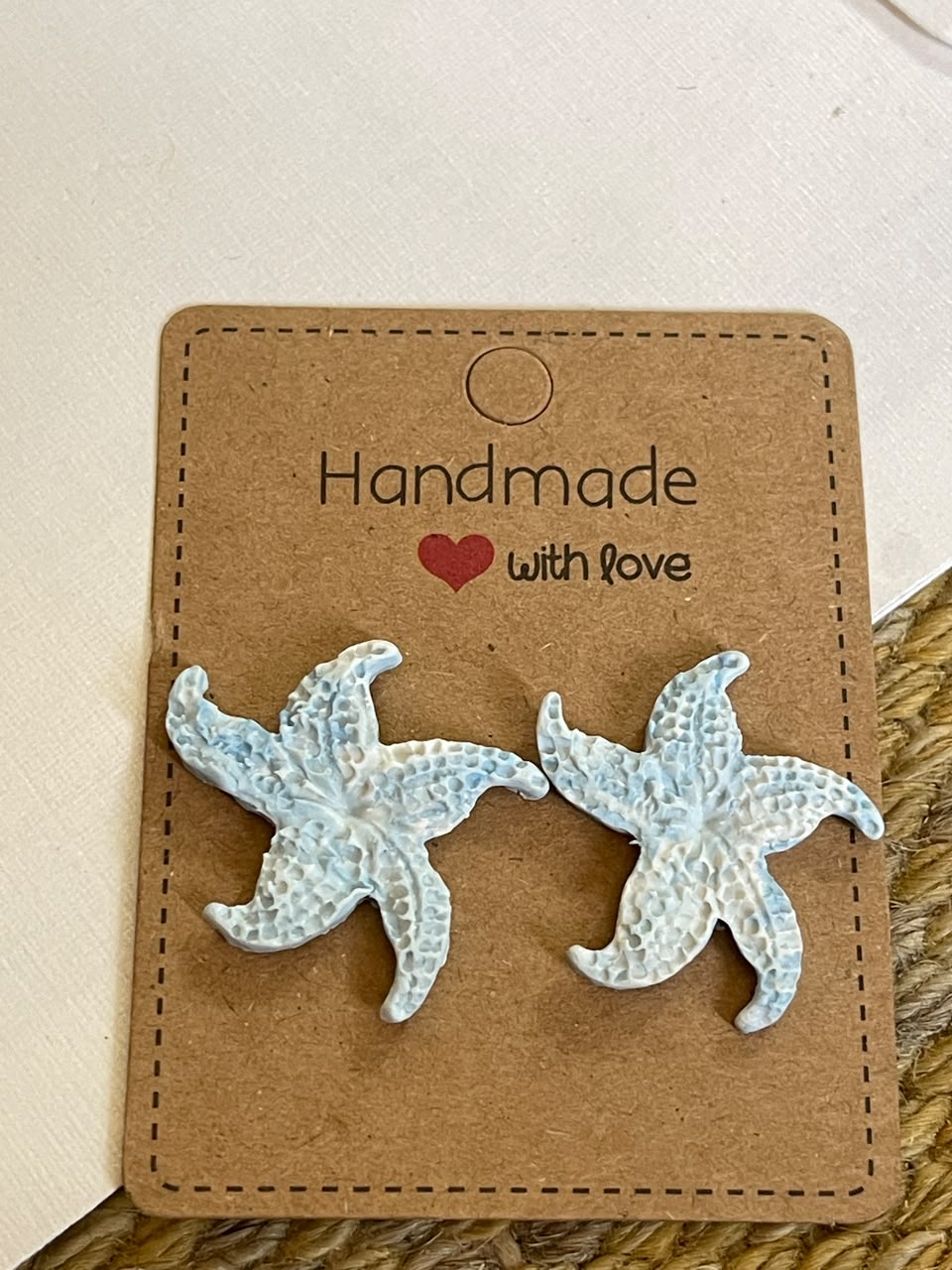 Star Fish Studs - Clay Boutique