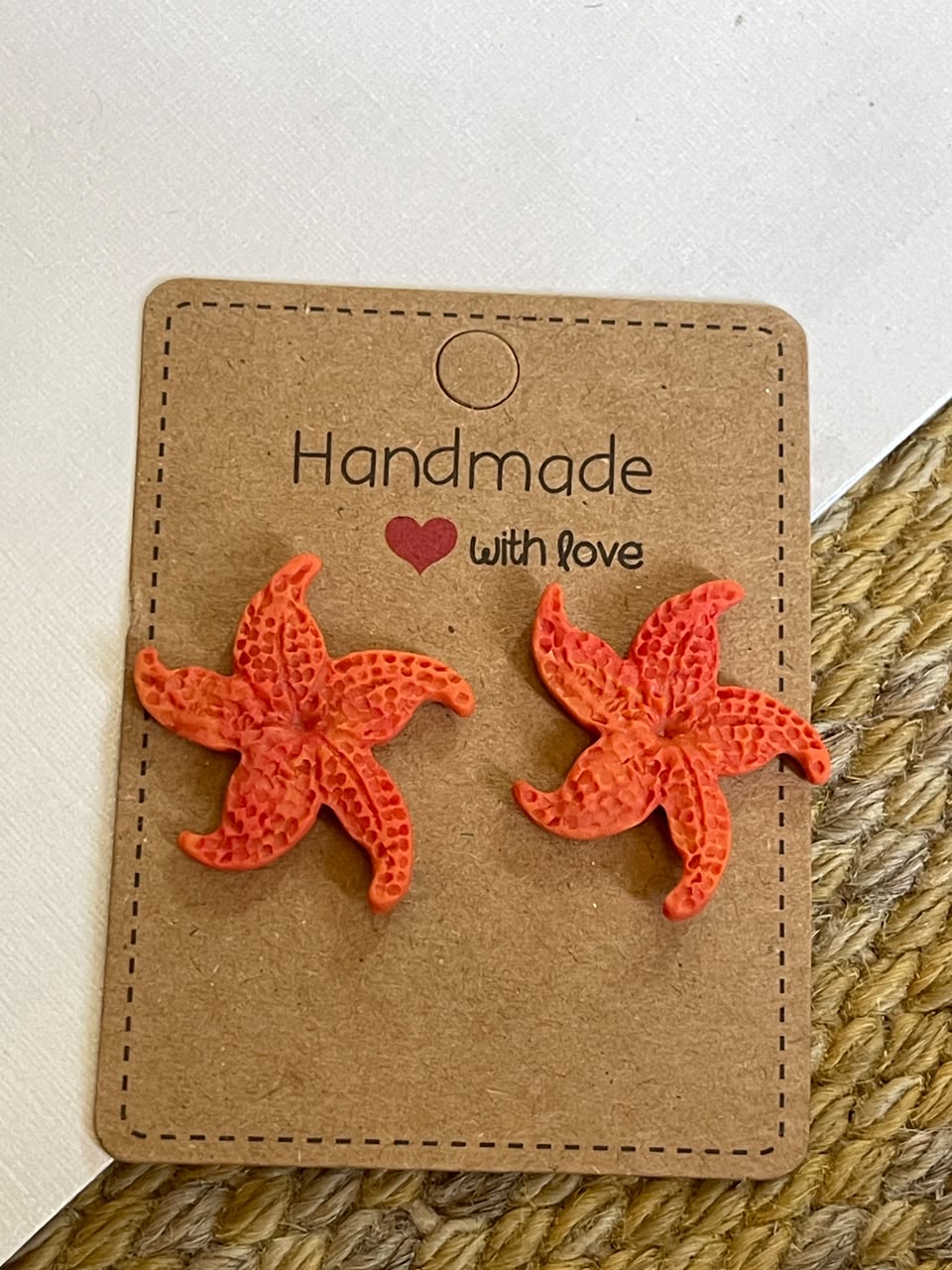Star Fish Studs - Clay Boutique