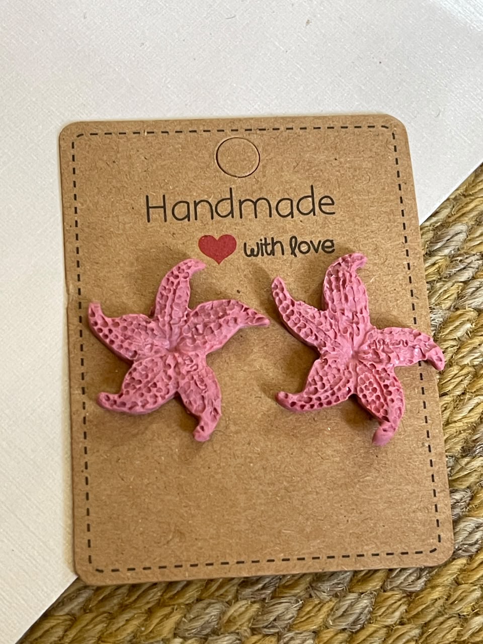 Star Fish Studs - Clay Boutique