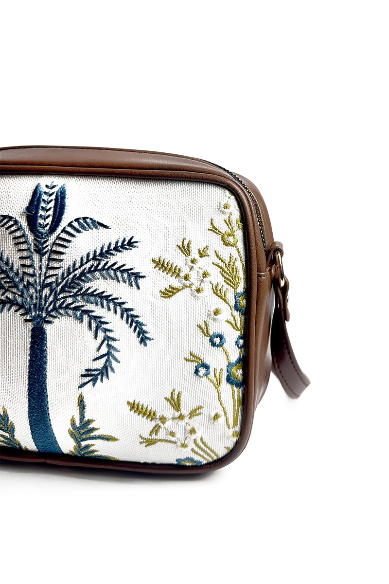 Blue Palm Handbag - Bag X