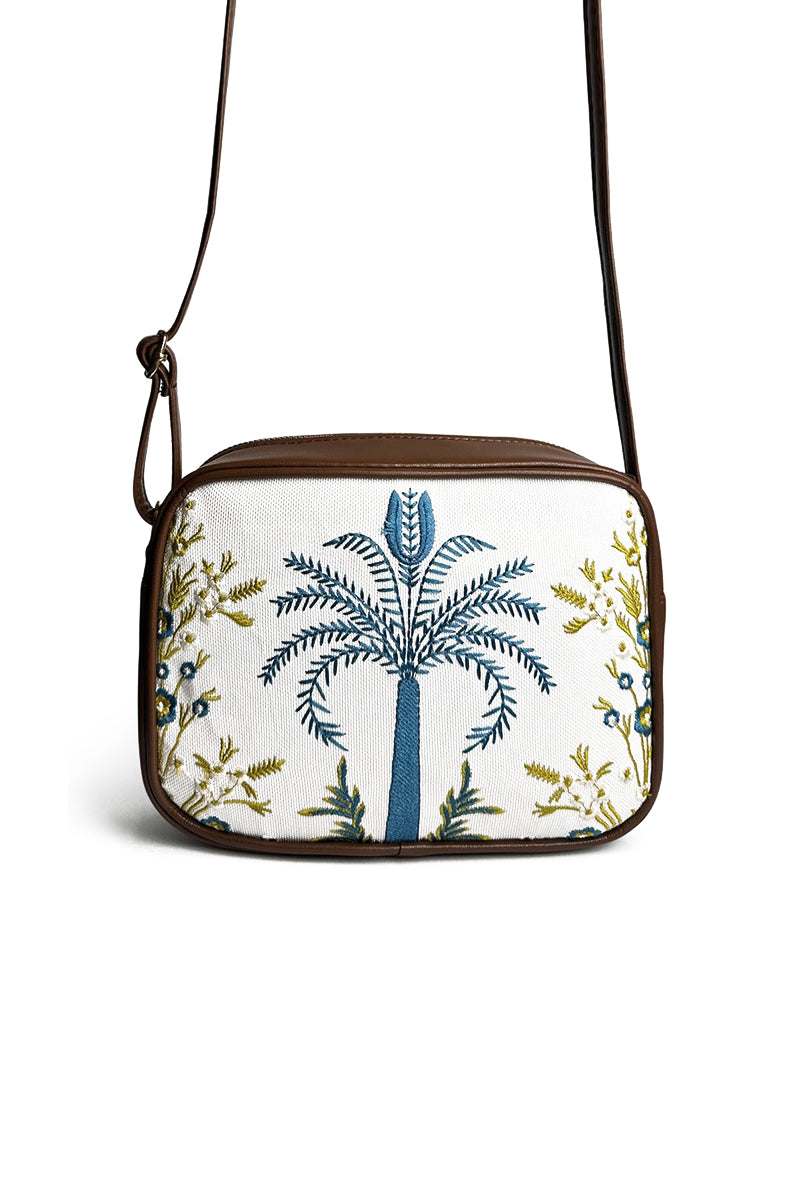 Blue Palm Handbag - Bag X