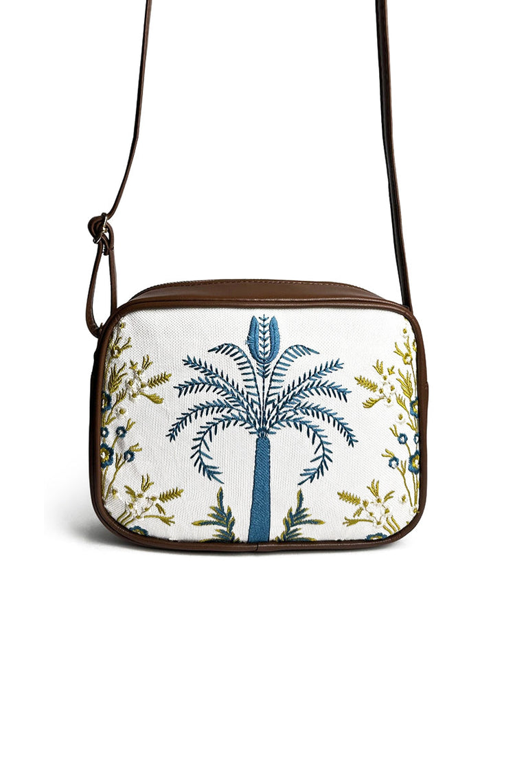 Blue Palm Handbag - Bag X