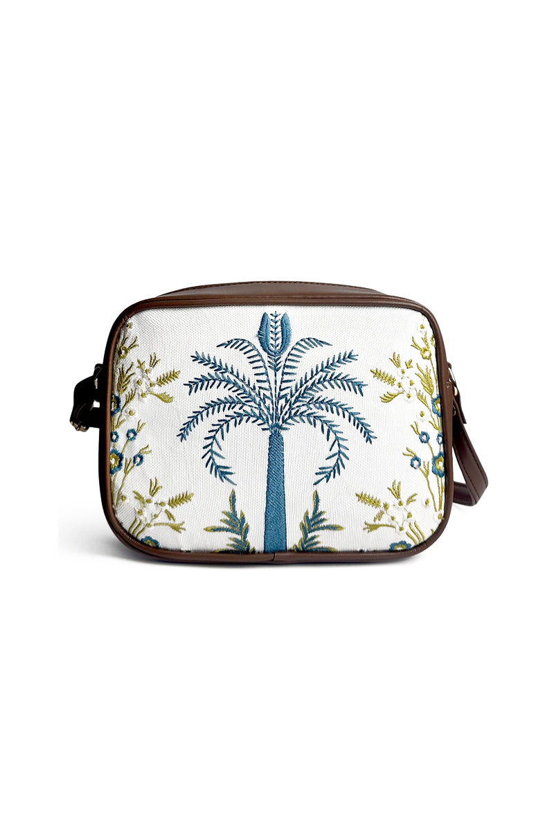 Blue Palm Handbag - Bag X