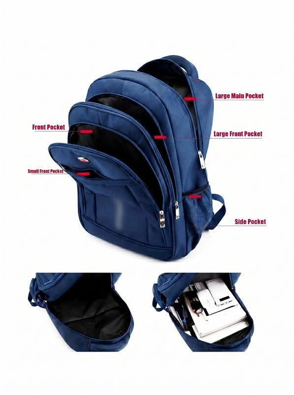 Men Laptop Backpack Blue SG Backpack - Bag X