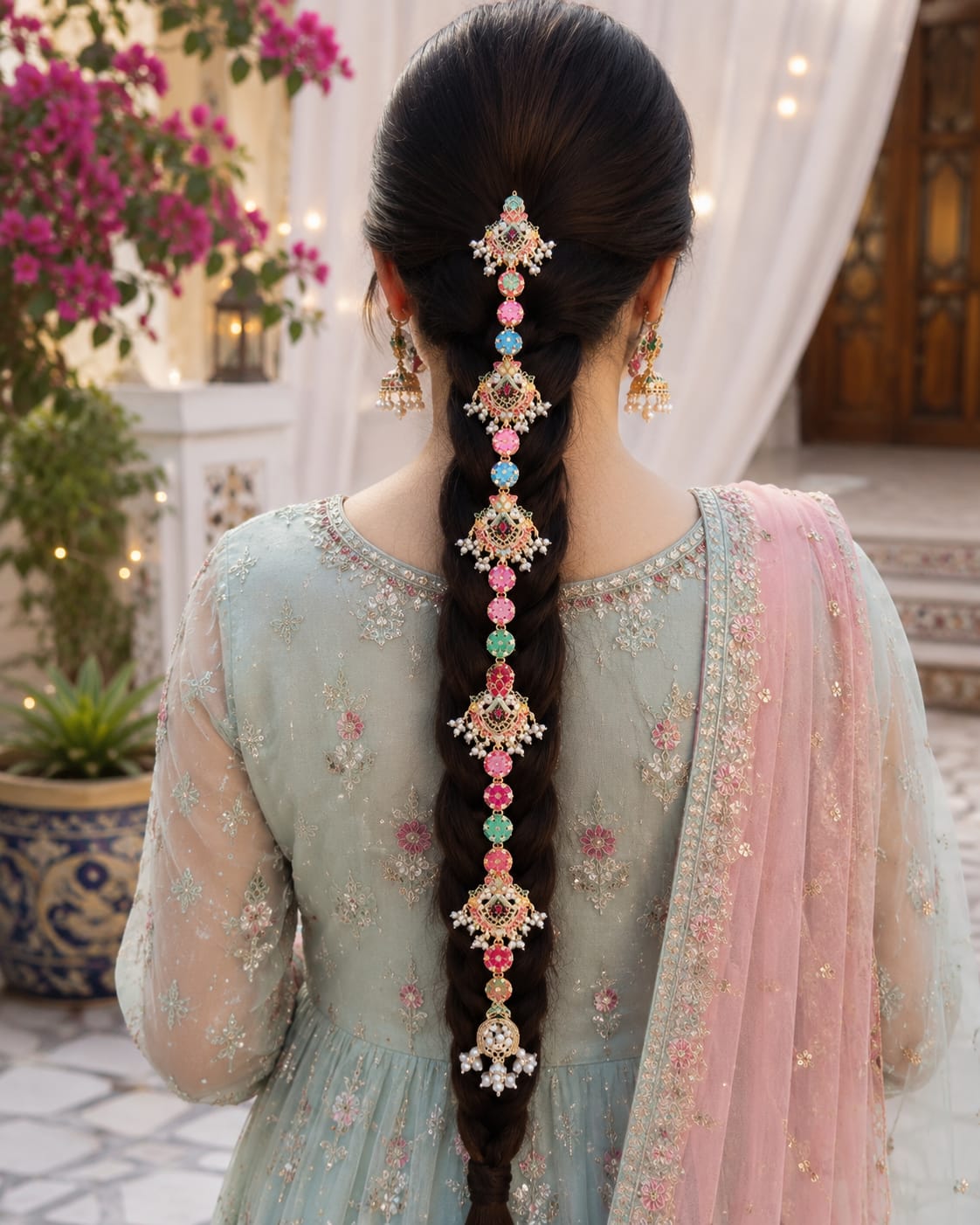 Multi Metal Paranda - Mala Kangan