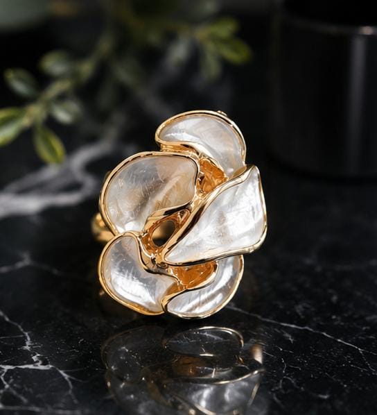 Flower Ring - Mala Kangan