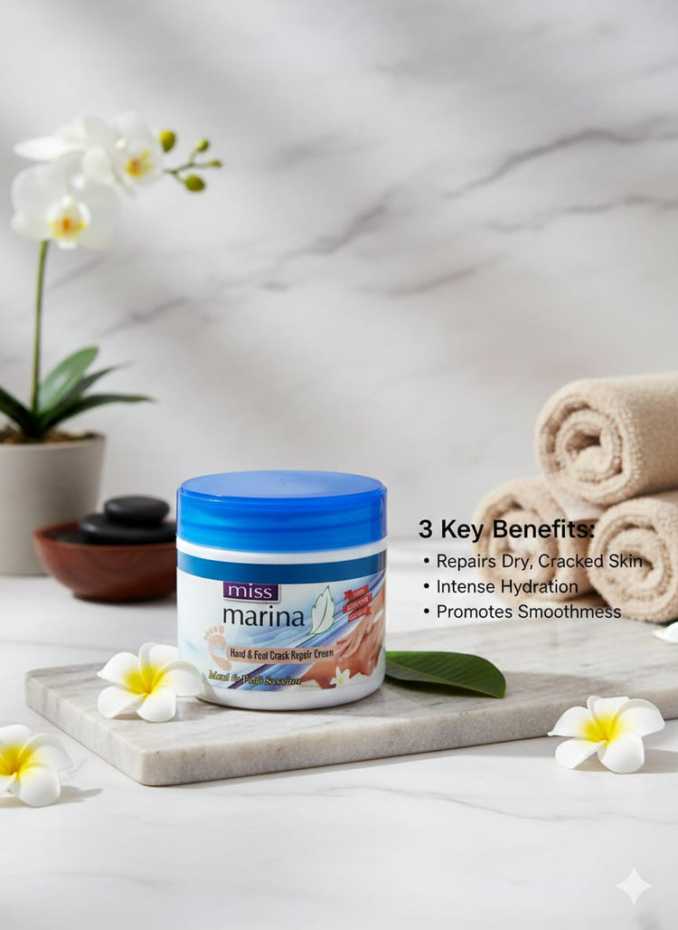 Miss Marina Hand & Foot Crack Cream - 450Ml