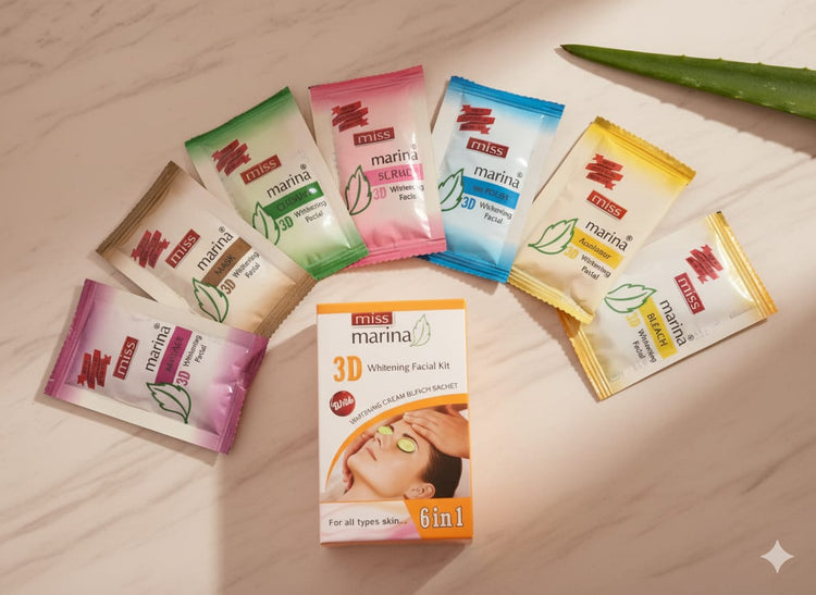 Miss Marina 3D Urgent Facial Sache 12 Pcs