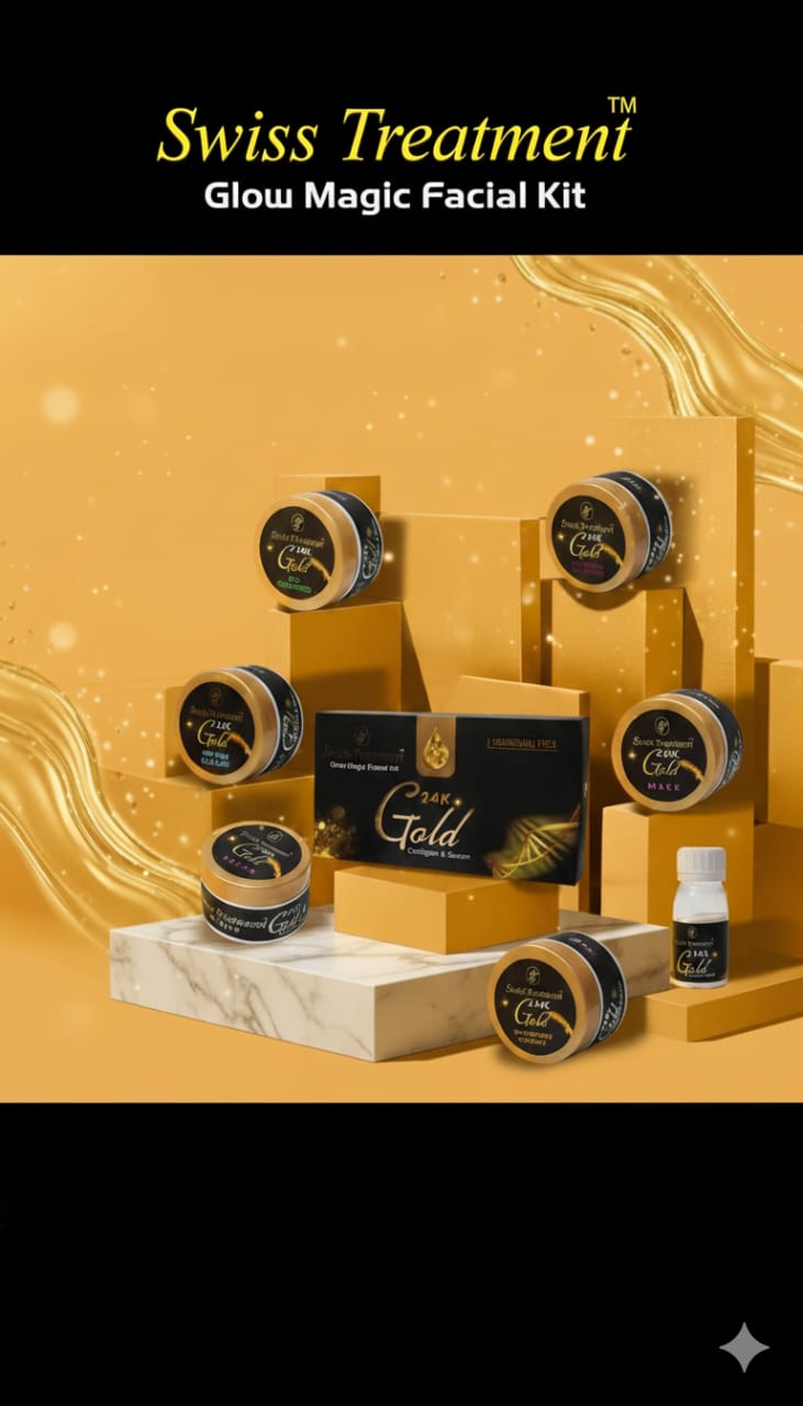 Swiss Treatment 24K Gold Facial Kit Traditional Pack