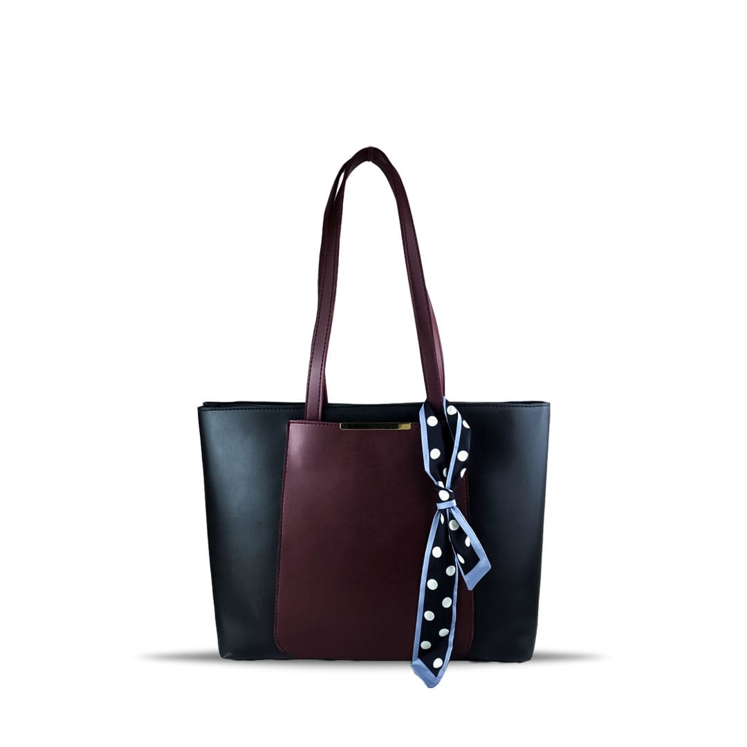 Jasmine Black Tote Bag - Bag X