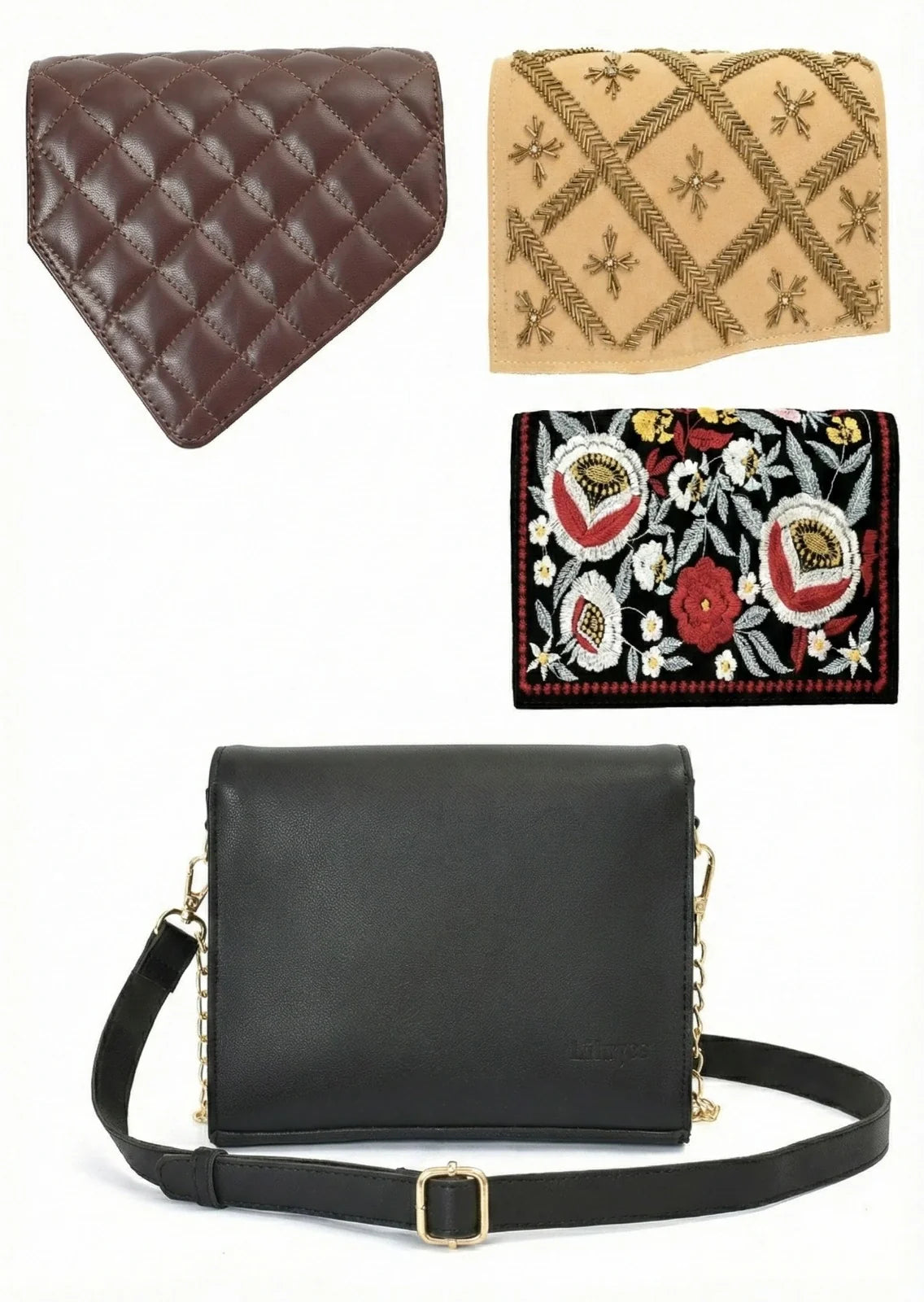 Trinity Flap Convertible Bag - Lilaycs