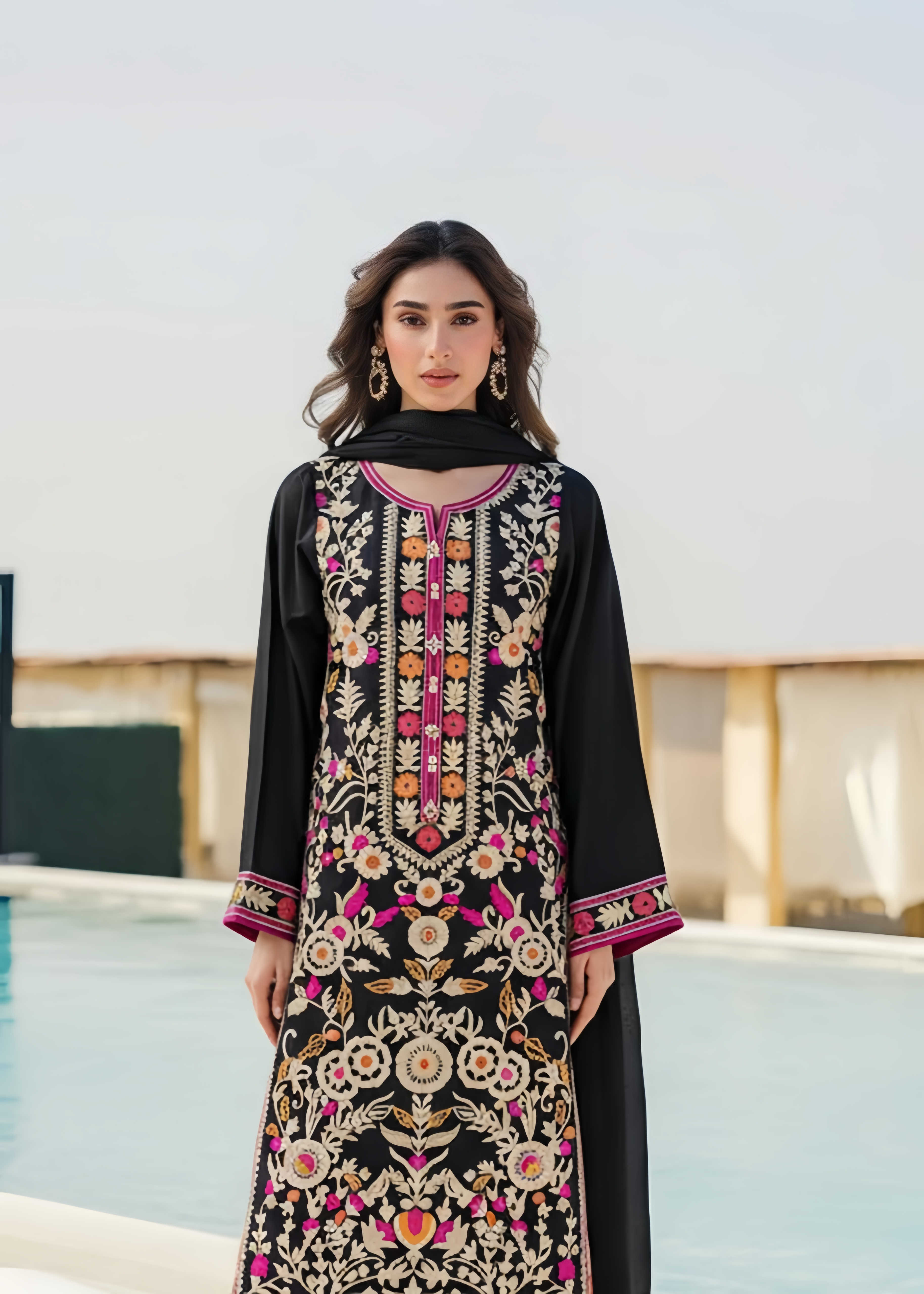 Meadow Grace 3Pc EMB - Tawakal Closet