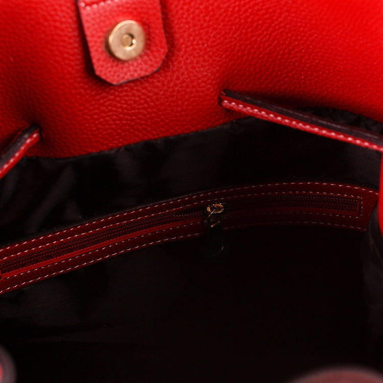 Virginia Maroon Tote Bag - Bag X