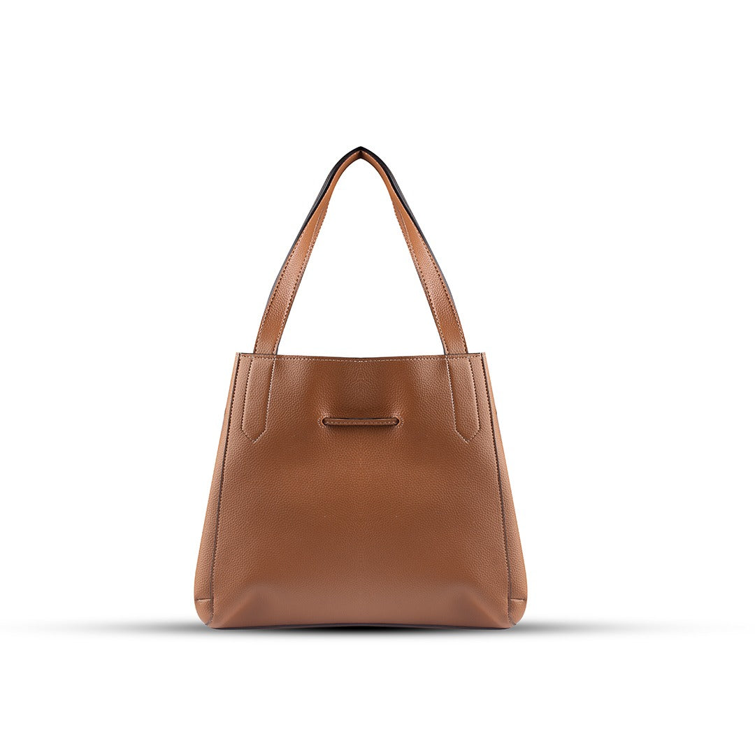 Virginia Brown Tote Bag - Bag X