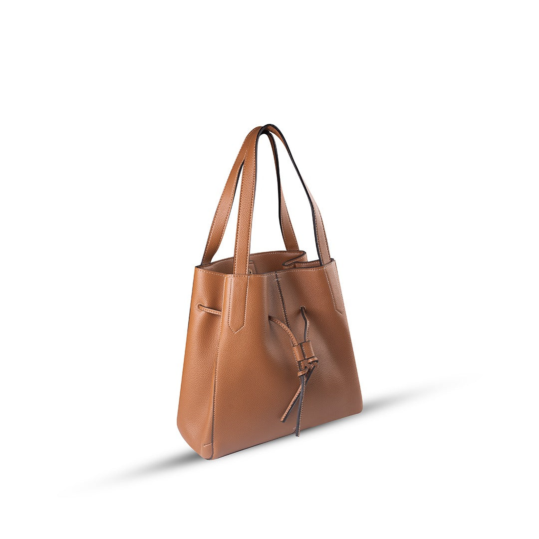 Virginia Brown Tote Bag - Bag X