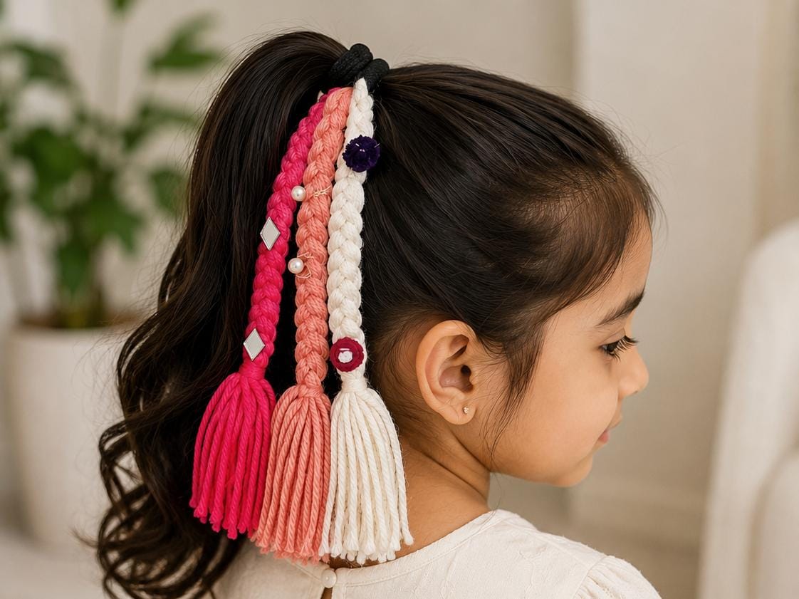 Kids Bahu Braid - Mala Kangan