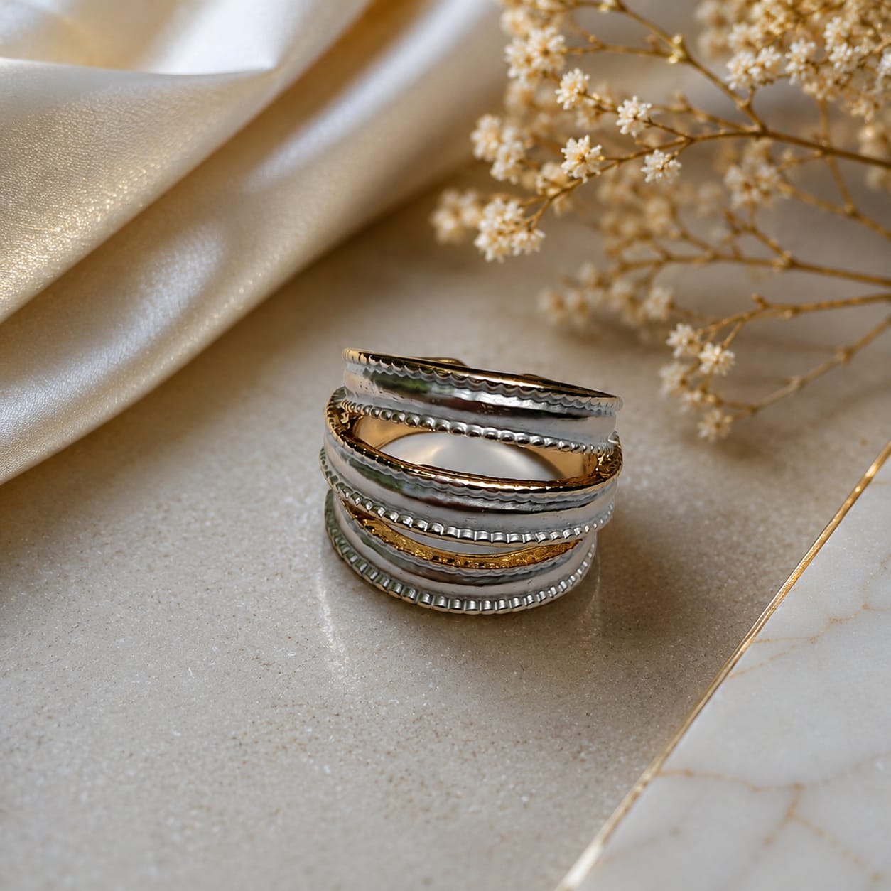 Spiral Ring - Mala Kangan