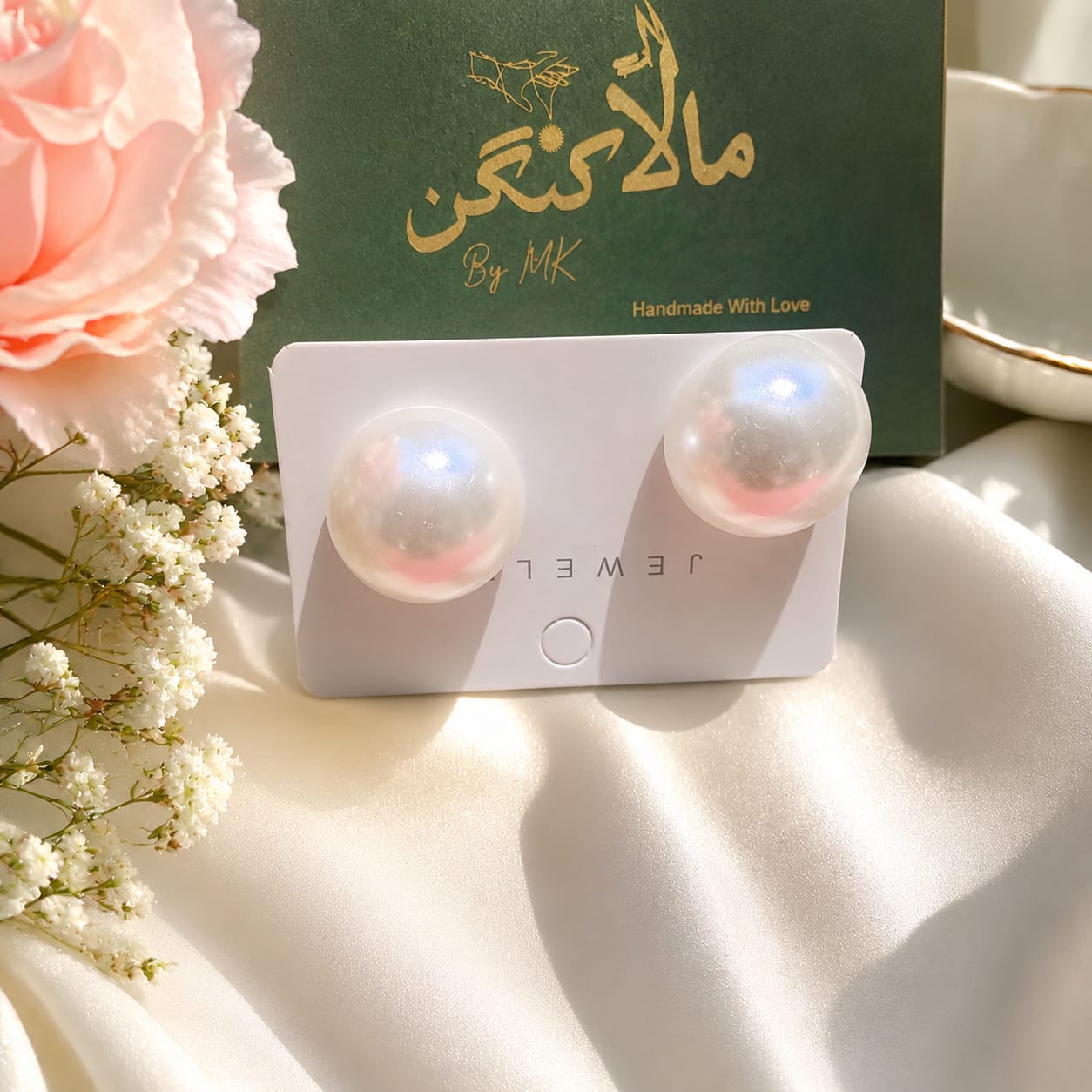 Pearl Studs - Mala Kangan