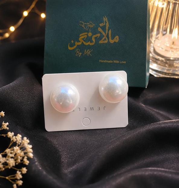 Pearl Studs - Mala Kangan