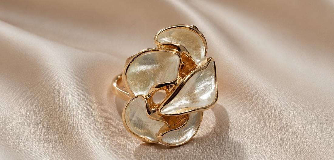 Flower Ring - Mala Kangan
